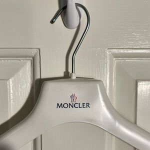 Authentic MONCLER plastic garment hanger